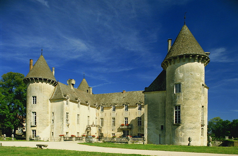 Exterior of the Chateau of Savigny Les Beaune, Cote d'Or, Burgundy, France, Europe