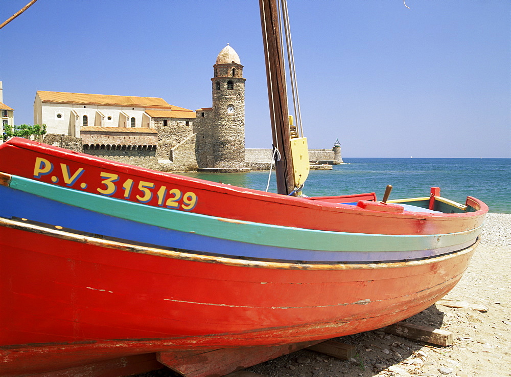 Collioure, Languedoc Roussillon, France, Mediterranean, Europe