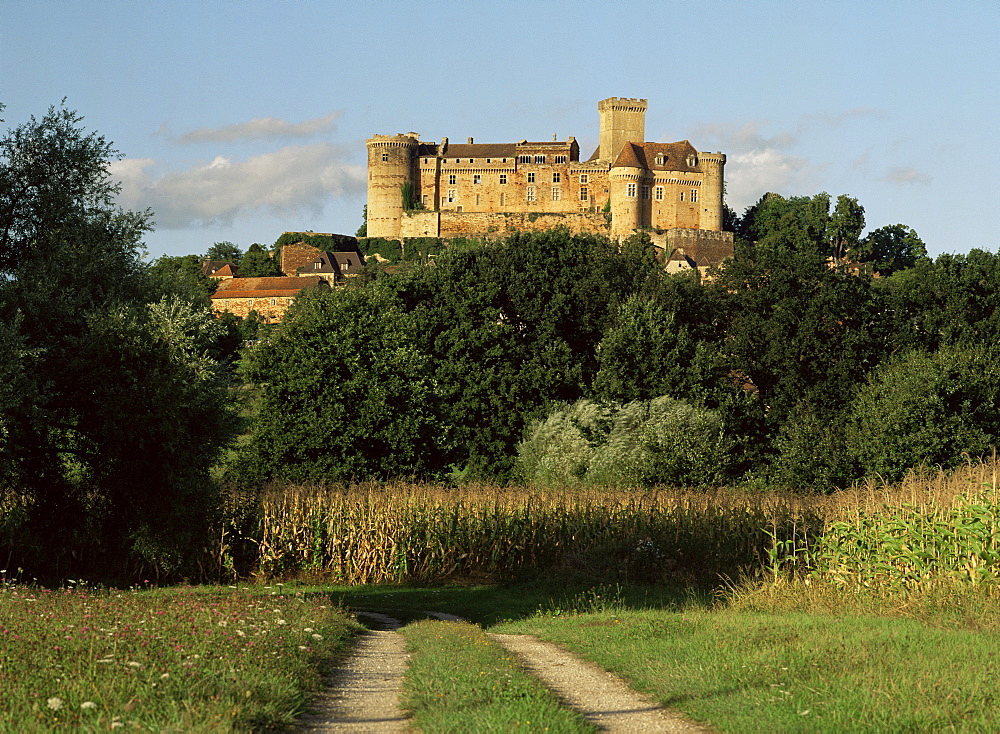 Castelnau Bretenoux, Lot, Midi Pyrenees, France, Europe