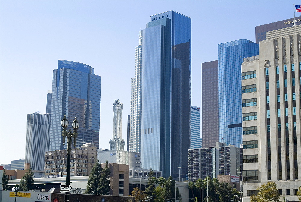 Broad Plaza, Downtown, Los Angeles, California, United States of America, North America