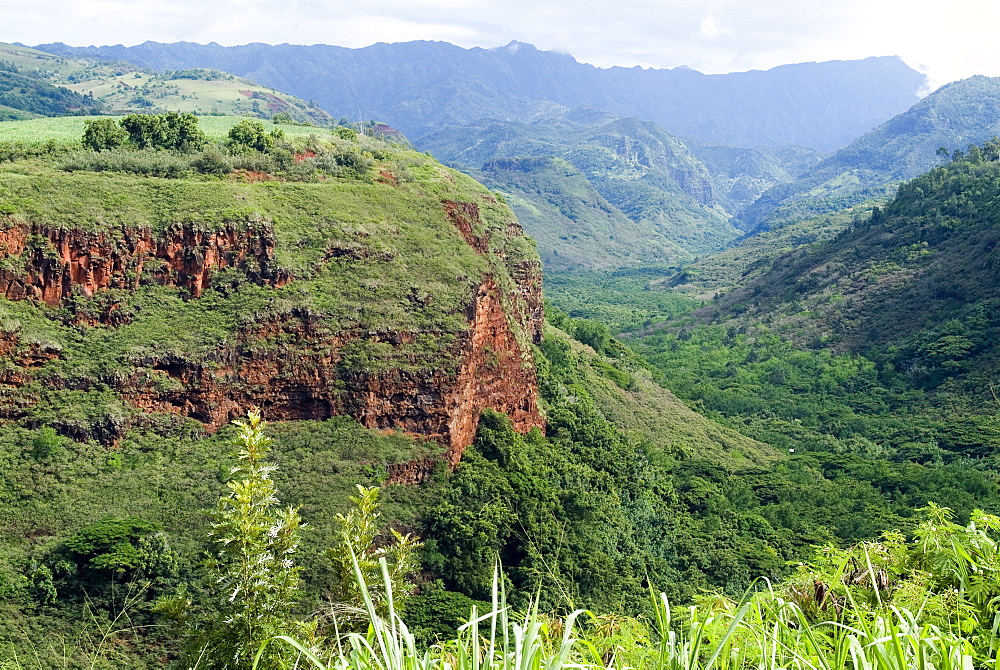 Waimea Canyon view, Kauai, Hawaii, United States of America, North America