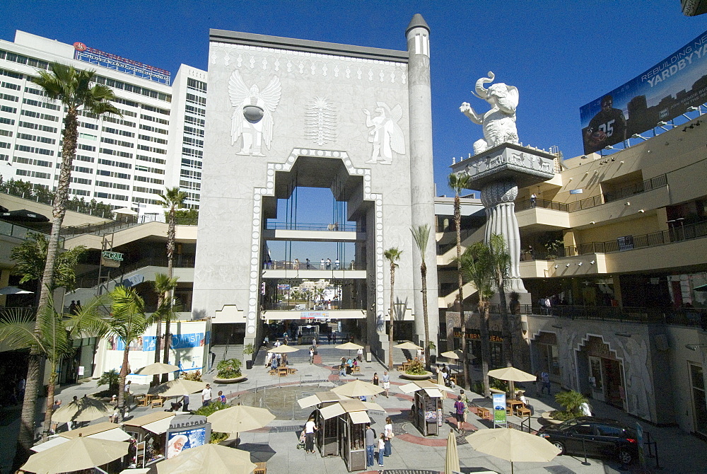 Babylon Court, Kodak Theater (site of the Academy Award Ceremony), Hollywood Boulevard, Hollywood, Los Angeles, California, United States of America, North America