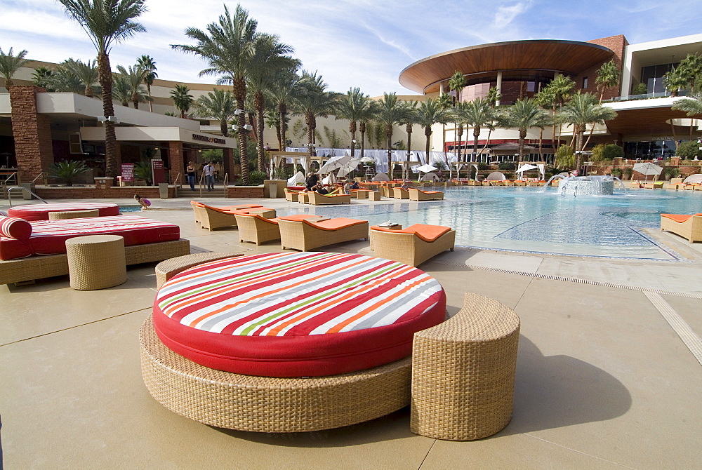 Pool area, Red Rock Casino, Las Vegas, Nevada, United States of America, North America