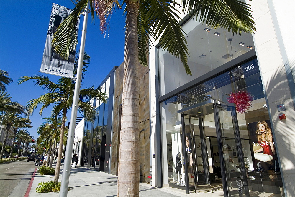 Rodeo Drive, Beverly Hills, California, United States of America, North America