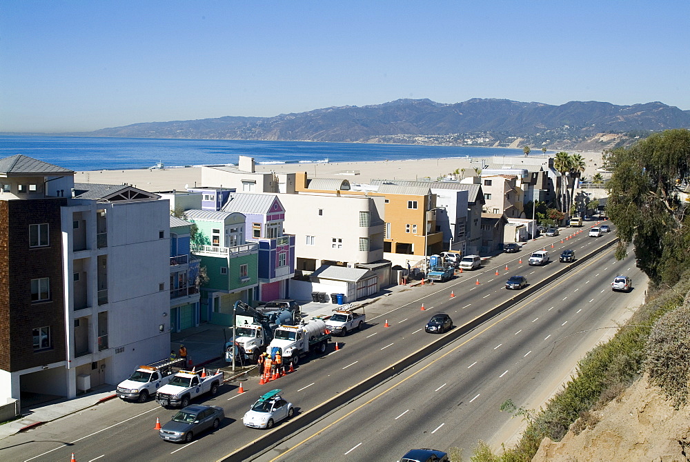 Pacific Coast Highway, Santa Monica, California, United States of America, North America