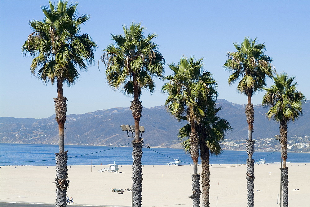 Santa Monica Beach, Santa Monica, California, United States of America, North America