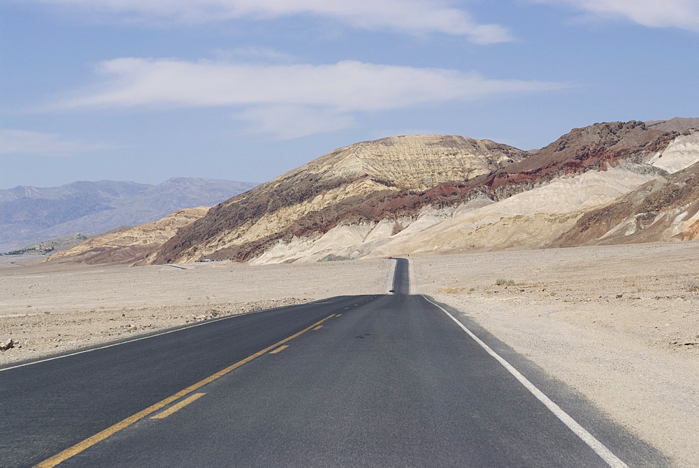 Road, Death Valley National Park, California, United States of America, North America