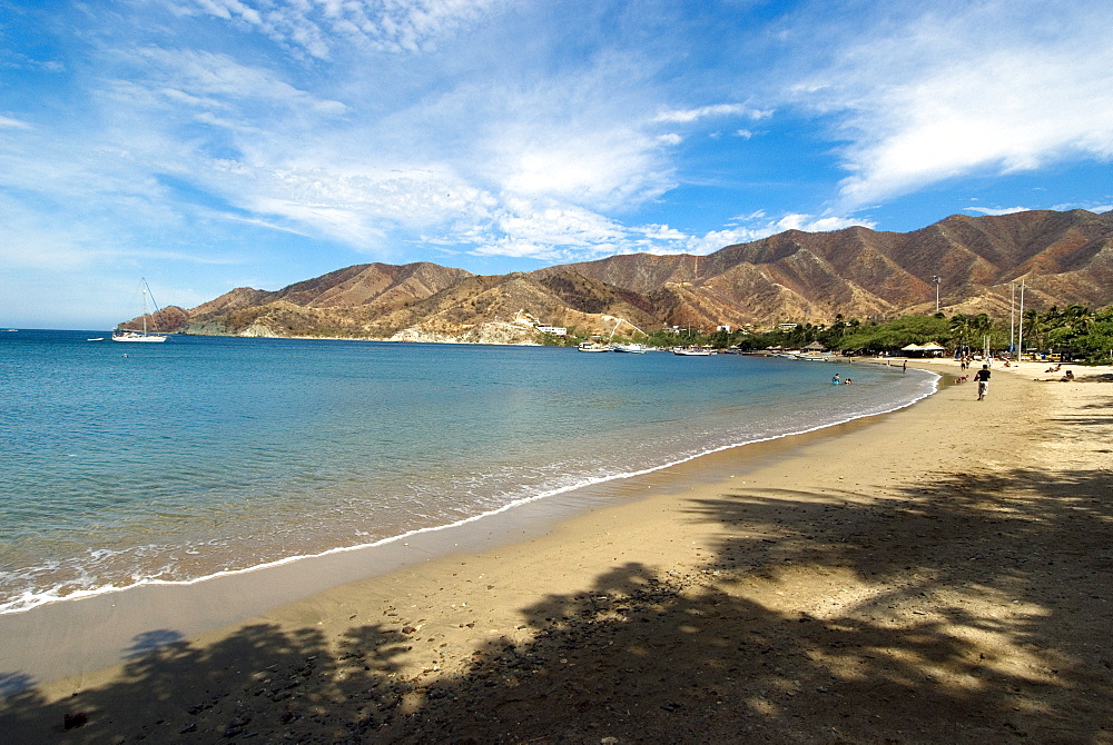 Beach at Taganga, Colombia, South America