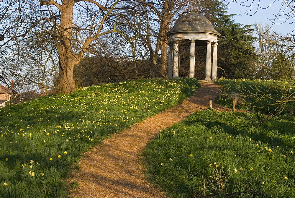 Temple of Aelous, Royal Botanic Gardens (Kew Gardens), UNESCO World Heritage Site, Kew, Greater London, England, United Kingdom, Europe