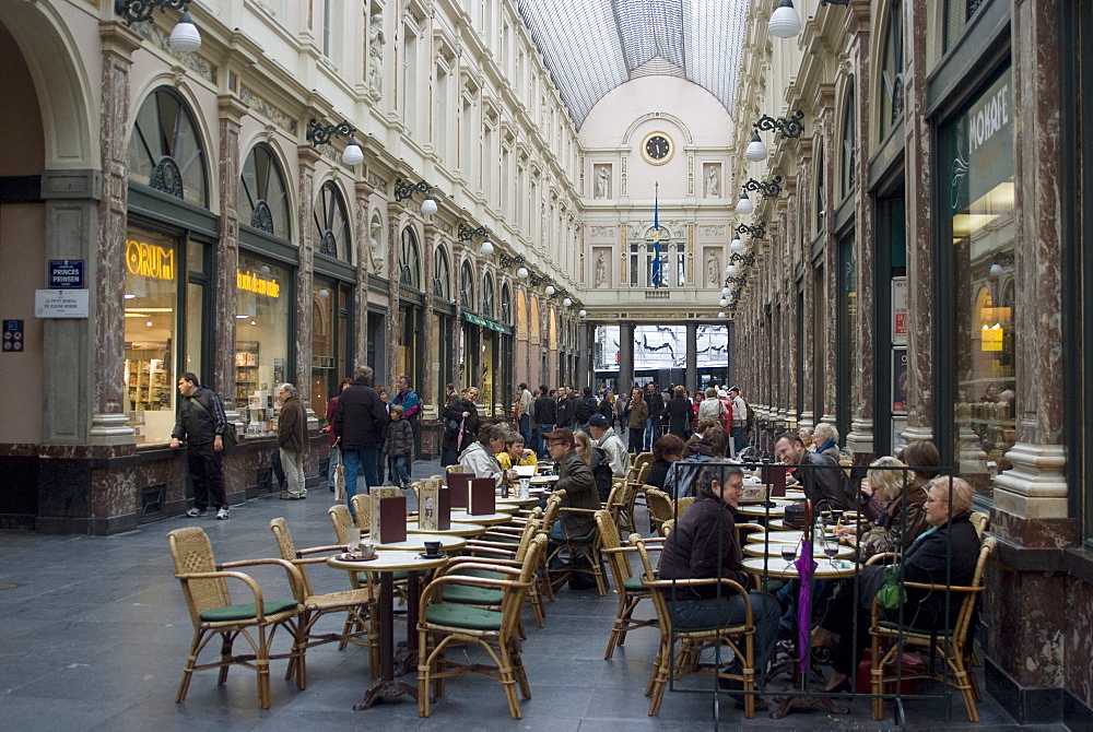 Galeries St-Hubert, Brussels, Belgium, Europe