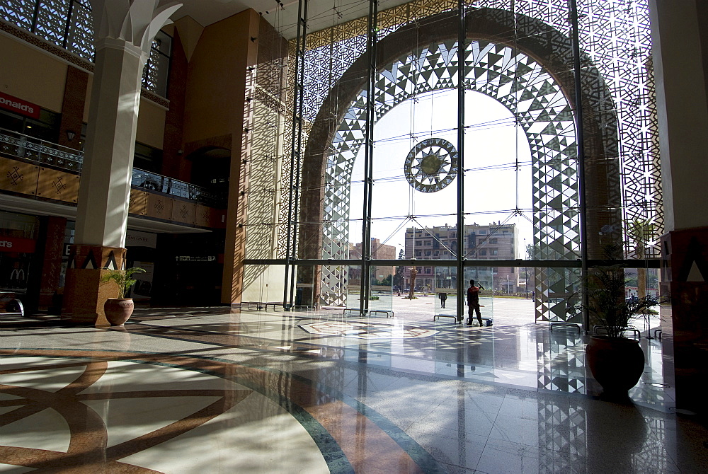 Train station, Marrakech, Morocco, North Africa, Africa