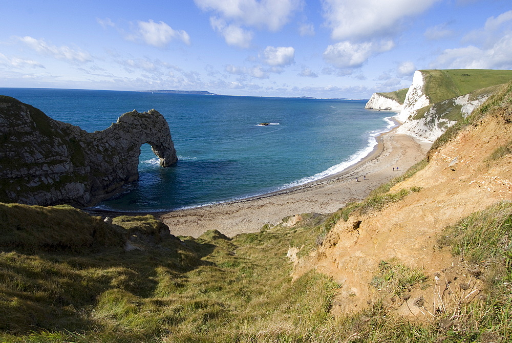 Durdle Door, Jurassic Coast, UNESCO World Heritage Site, Dorset, England, United Kingdom, Europe