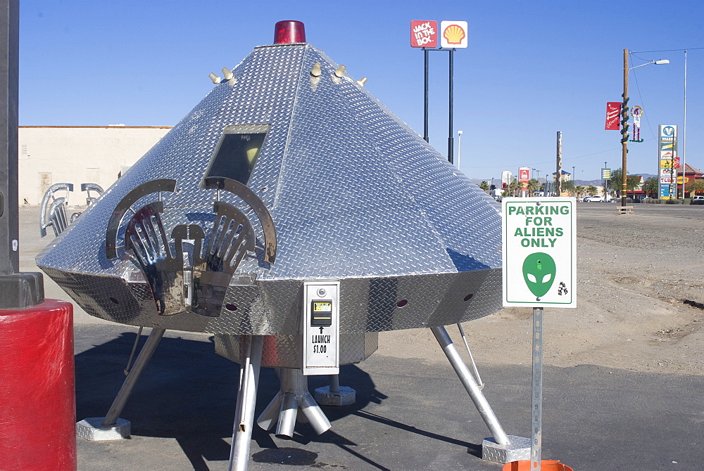 Fresh Alien Jerky, near Area 51, Baker, California, United States of America, North America