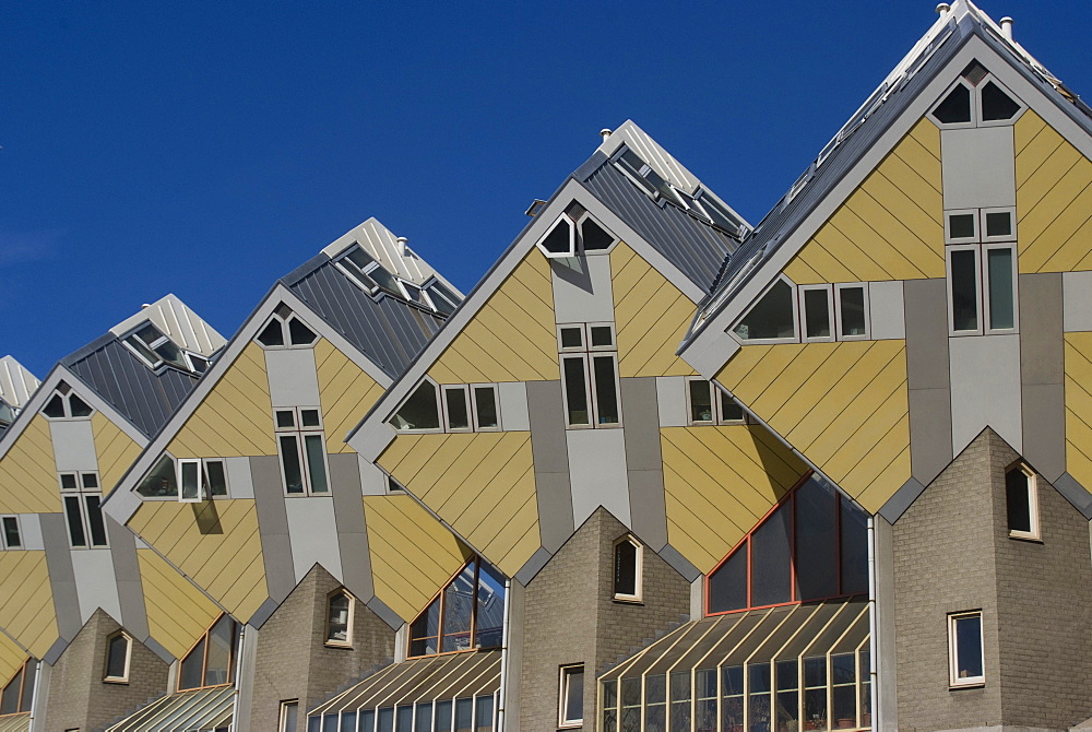 Cubic House (Kubuswoningen), designed by Piet Blom, Rotterdam, Netherlands, Europe