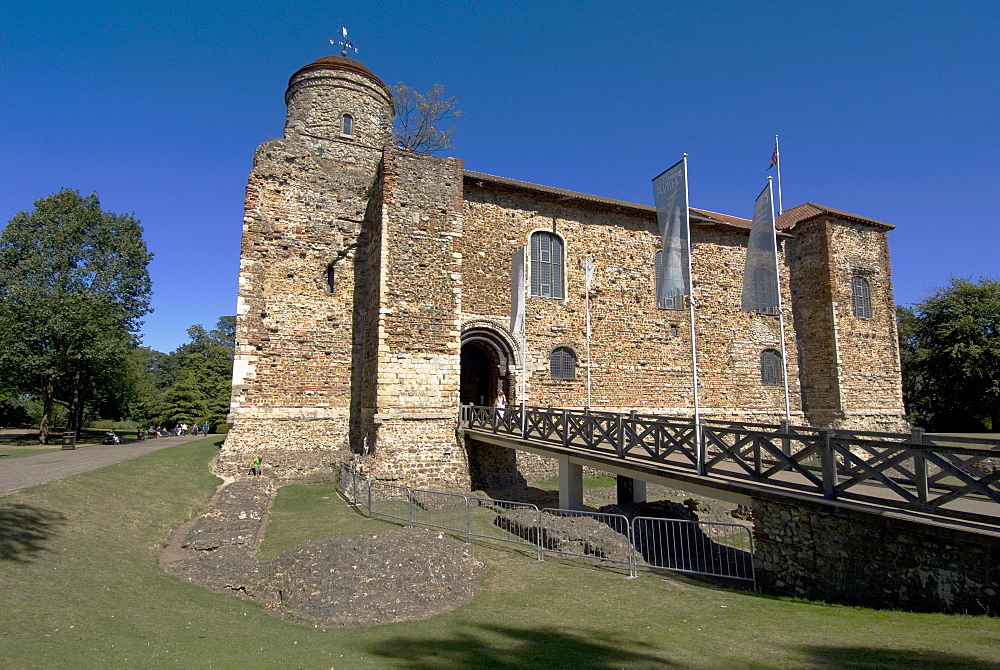 Colchester Castle, Colchester, Essex, England, United Kingdom, Europe