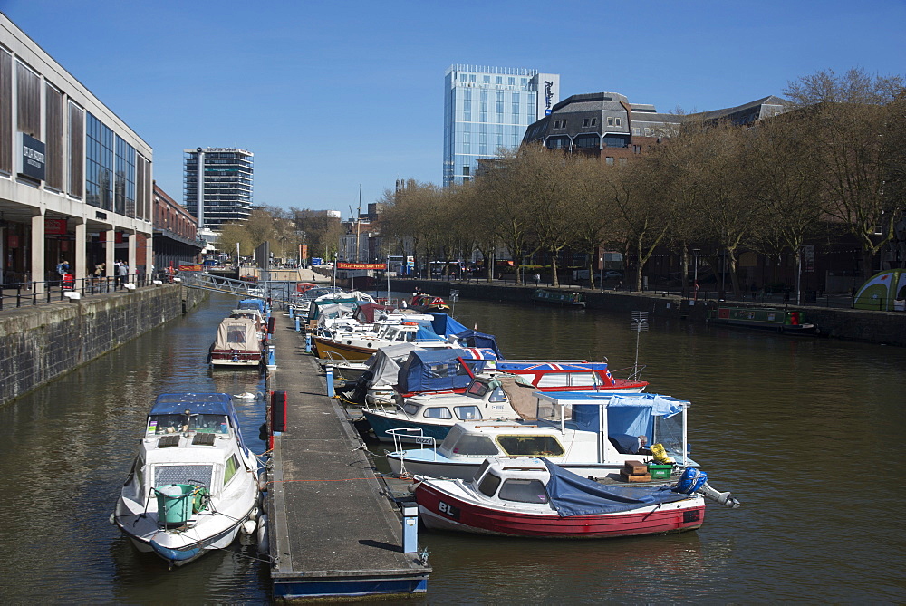 Along the Harbourside, Bristol, England, United Kingdom, Europe