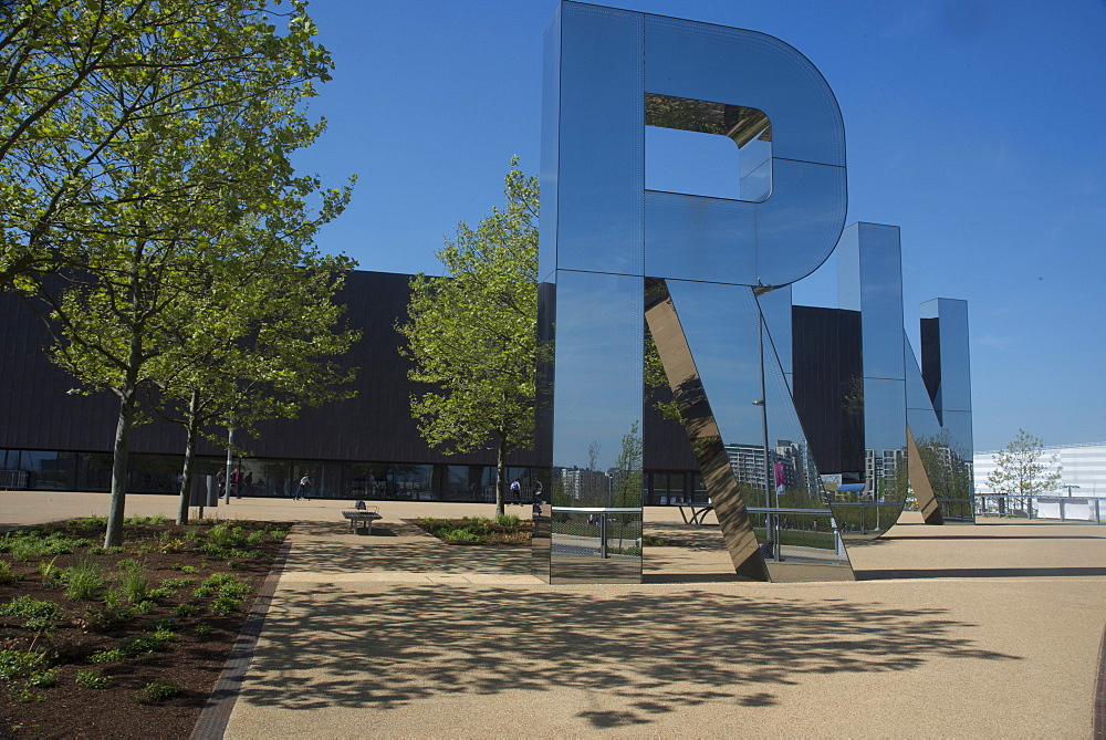 Front of the Copper Box Arena, Queen Elizabeth Olympic Park, Stratford, London, E20, England, United Kingdom, Europe