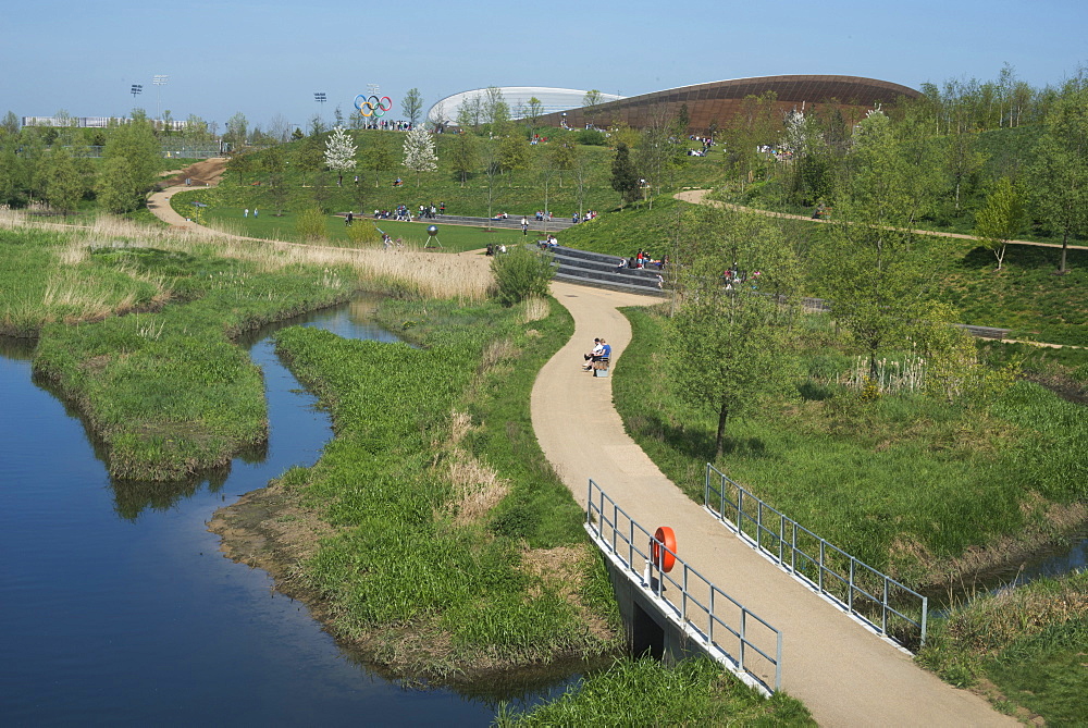 The Velodrome, Queen Elizabeth Olympic Park, Stratford, London, E20, England, United Kingdom, Europe