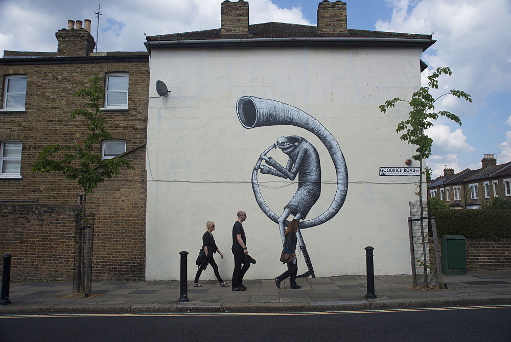 Dulwich Street Art, London, England, United Kingdom, Europe