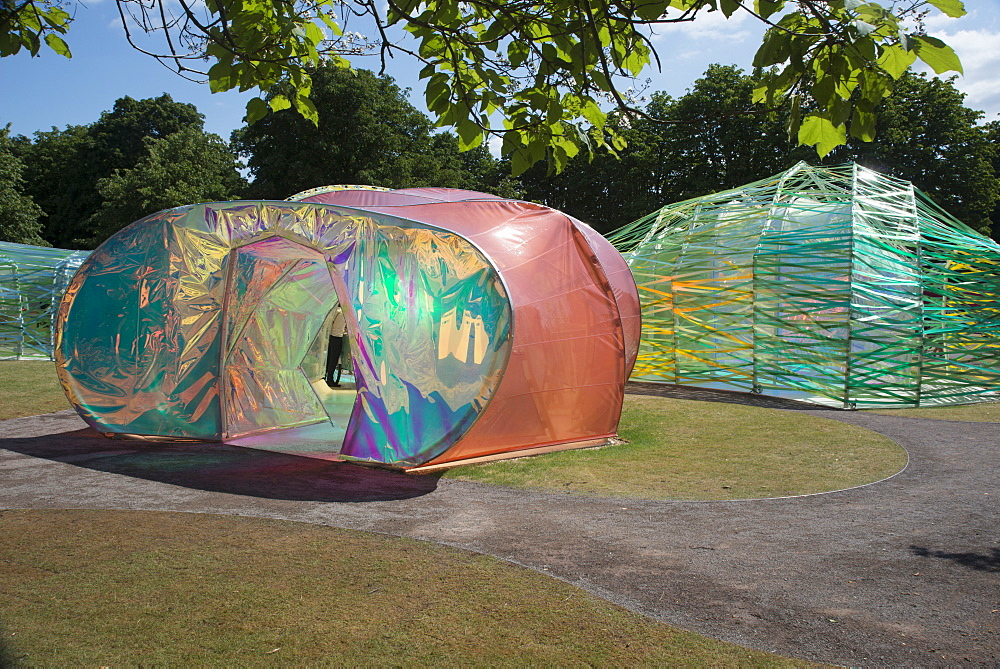 The 2015 Pavilion at the Serpentine Gallery, designed by Selgascano, London, W2, England, United Kingdom, Europe