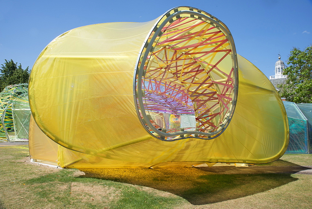 The 2015 Pavilion at the Serpentine Gallery, designed by Selgascano, London, W2, England, United Kingdom, Europe