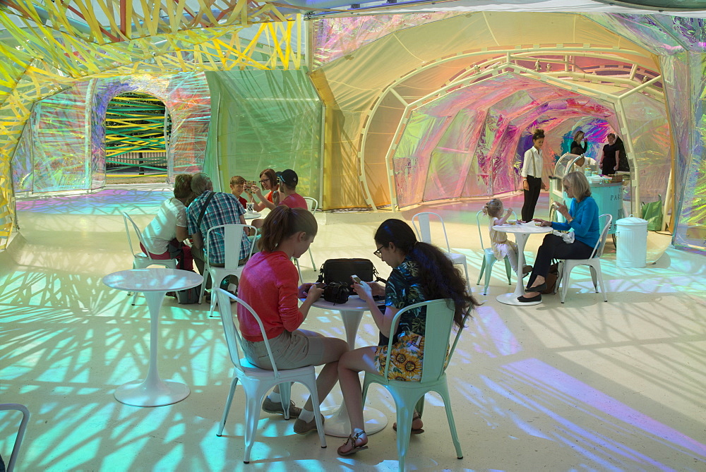 The 2015 Pavilion at the Serpentine Gallery, designed by Selgascano, London, W2, England, United Kingdom, Europe