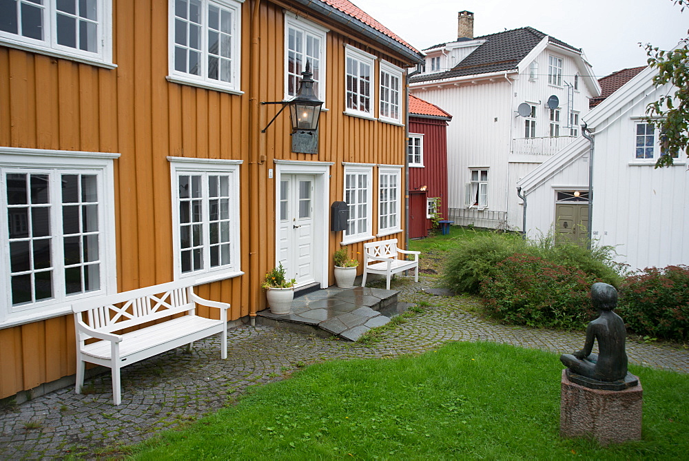 Henrik Ibsen's house, Grimstad, Norway, Scandinavia, Europe