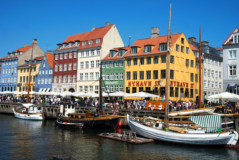 Nyhavn, Copenhagen, Denmark, Scandinavia, Europe