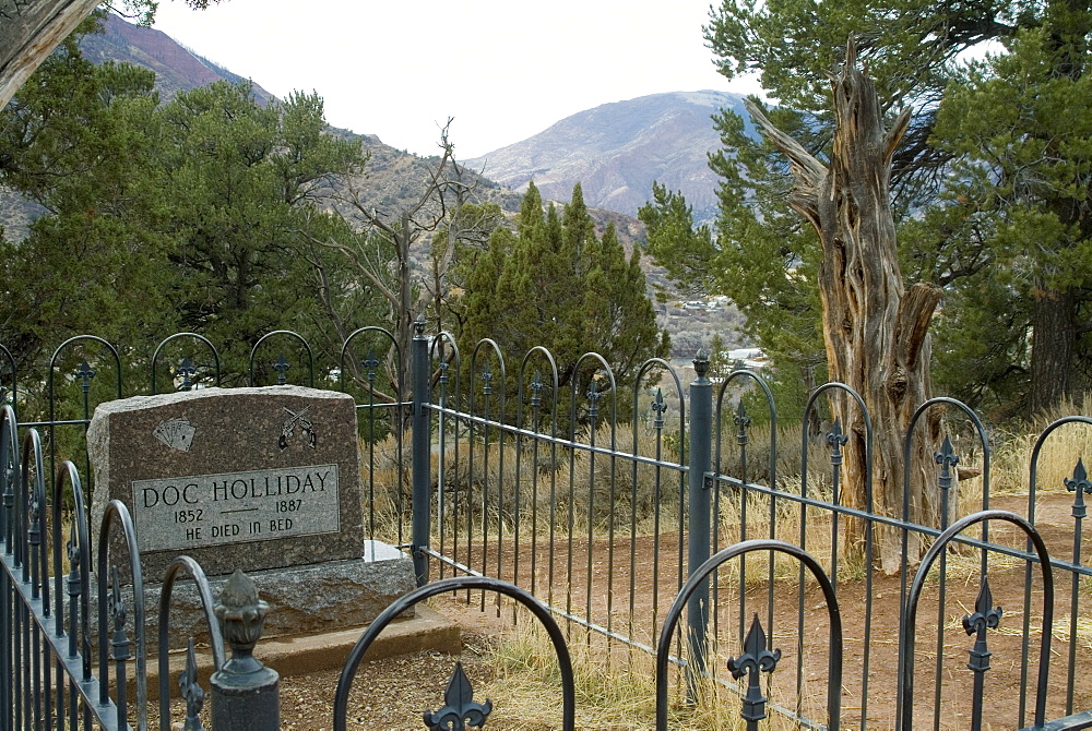 Doc Holliday's Grave, Glenwood Springs, Colorado, United States of America, North America