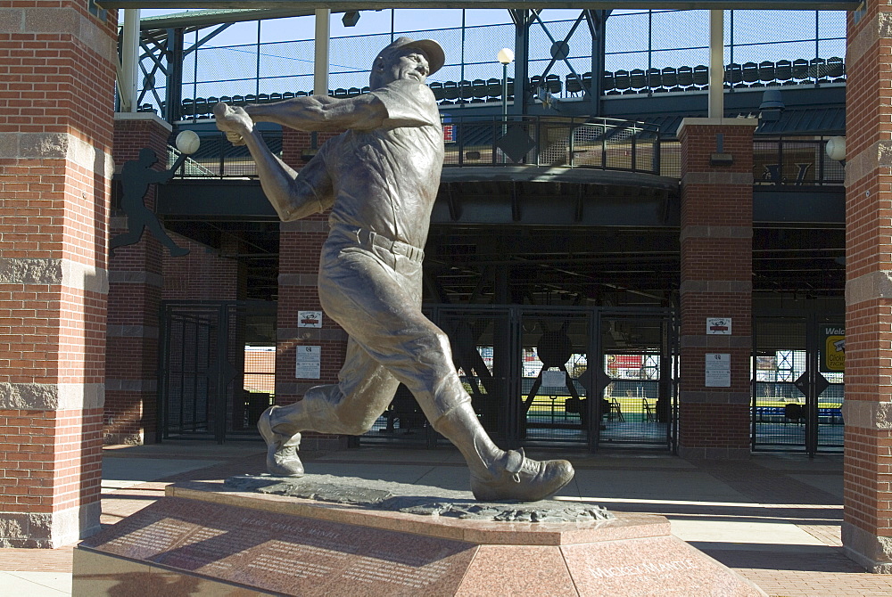 Mickey Mantle, Bricktown Ballpark, Oklahoma City, Oklahoma, United States of America, North America