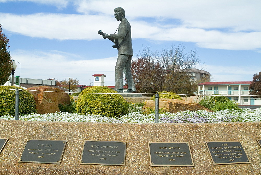 Buddy Holly, Walk of Fame, Lubbock, Texas, United States of America, North America