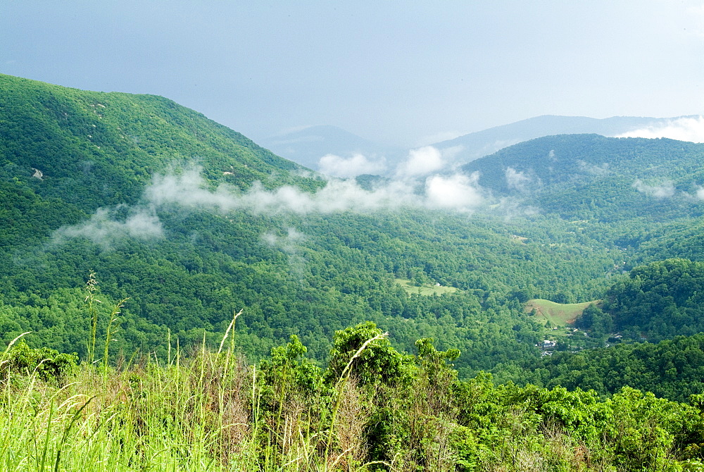 Skyline Drive, Shenandoah National Park, Virginia, United States of America, North America