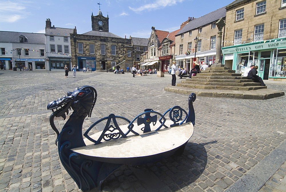 Alnwick Marketplace, Alnwick, Northumberland, England, United Kingdom, Europe