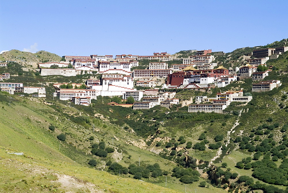 Ganden Monastery, near Lhasa, Tibet, China, Asia