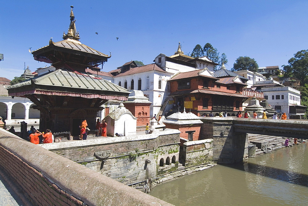 Pashupatinath Temple, Kathmandu, Nepal, Asia