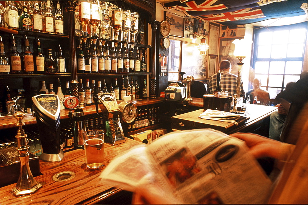 Pub interior, Oban, Scotland, United Kingdom, Europe
