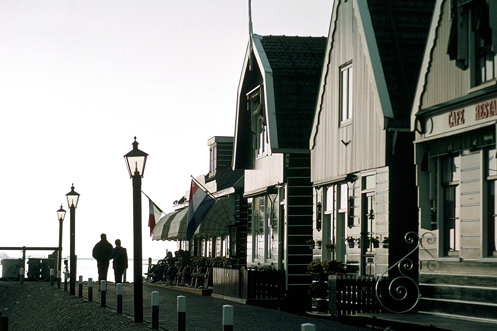 Old port, Iselmeer, Marken, The Netherlands (Holland), Europe