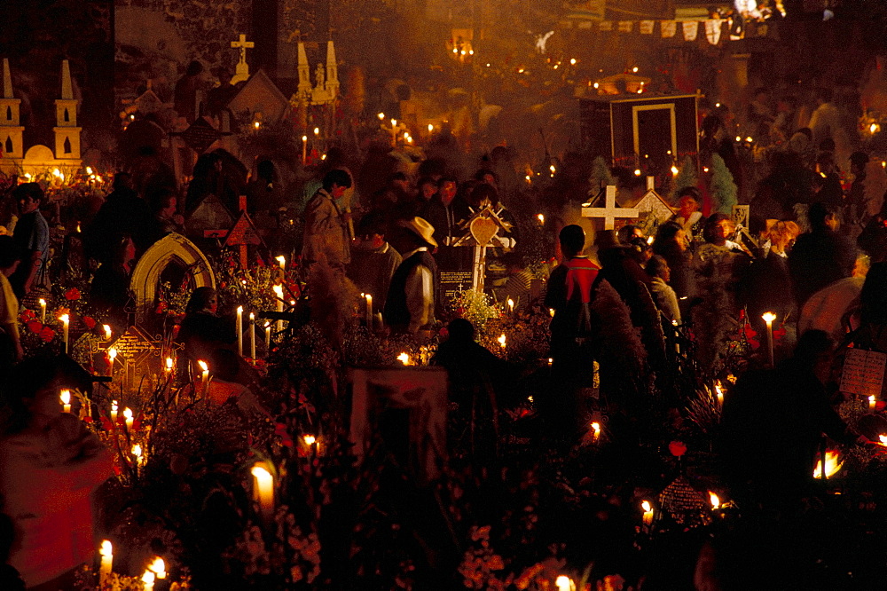 The Day of the Dead, Nixqutl, suburb of Mexico City, Mexico, North America