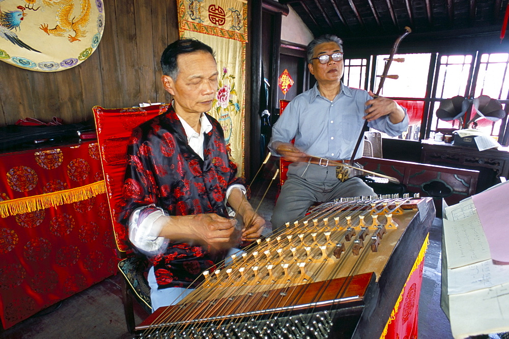 Musicians, Tongli, China, Asia