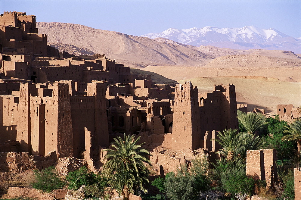 Kasbah, southern area, Morocco, North Africa, Africa