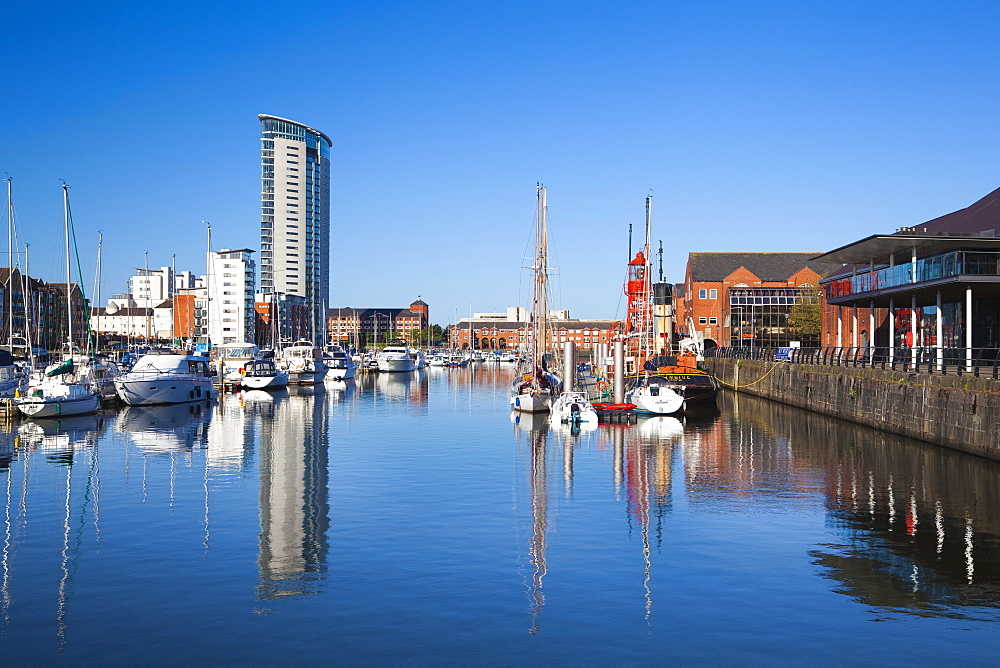 Swansea Marina, Swansea, Wales, United Kingdom, Europe