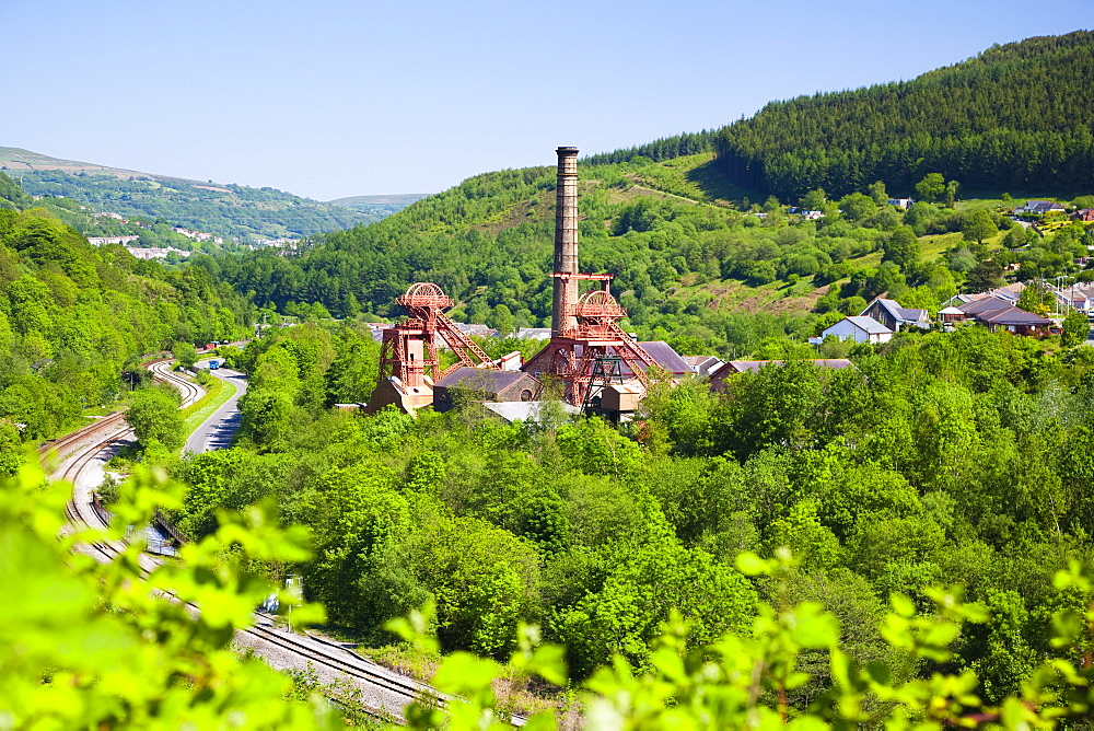 Colliery Pit, Rhondda Heritage Park, Rhondda Valley, South Wales, United Kingdom, Europe