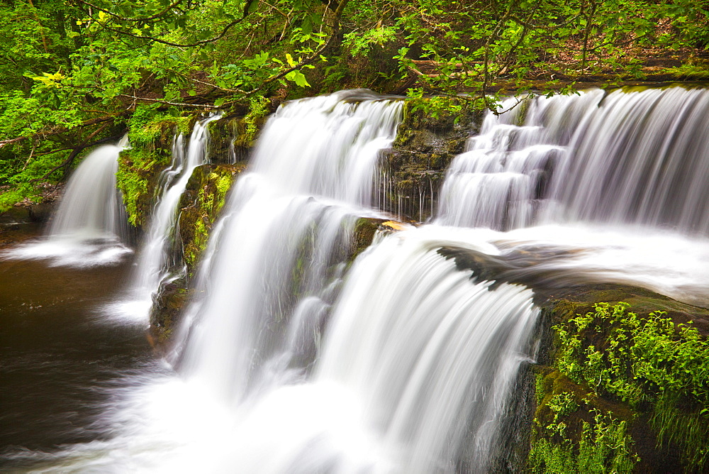 Sgwd y Pannwr Waterfall, Brecon Beacons, Wales, United Kingdom, Europe