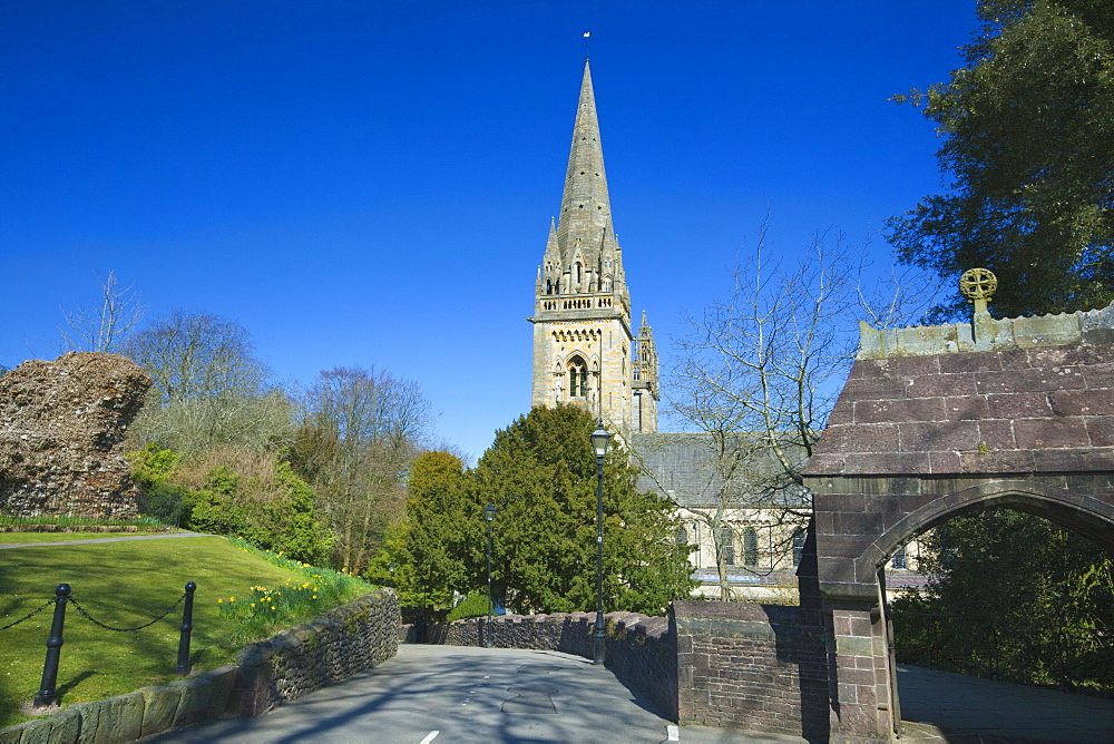 Llandaff Cathedral, Llandaff, Cardiff, Wales, United Kingdom, Europe 