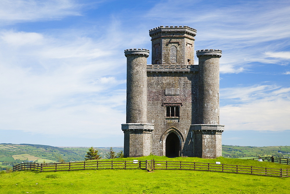 Paxtons Tower, Llanarthne, Carmarthenshire, Wales, United Kingdom, Europe 