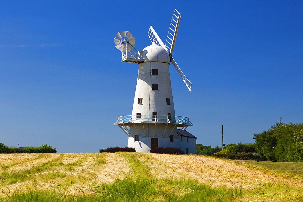 Llancayo Windmill, near Usk, Monmouthshire, Wales, United Kingdom, Europe 