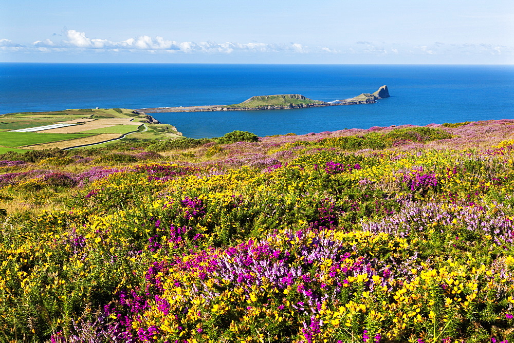 Rhossili Bay, Gower Peninsula, Wales, United Kingdom, Europe