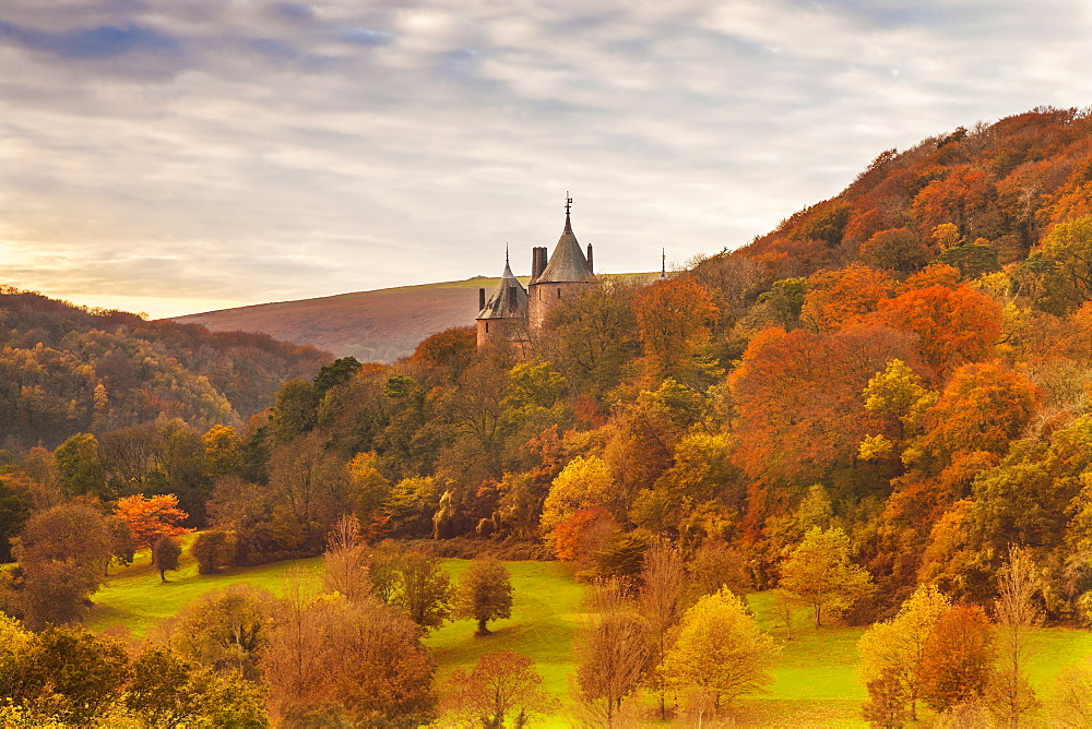 Castell Coch (Castle Coch) (The Red Castle), Tongwynlais, Cardiff, Wales, United Kingdom, Europe