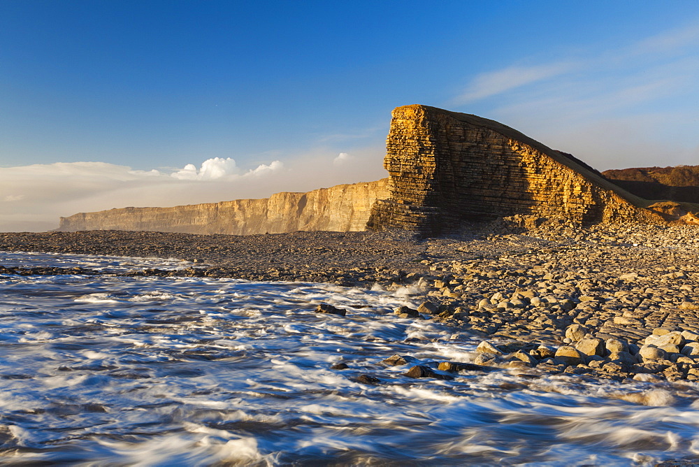 Nash Point, Glamorgan Heritage Coast, Wales, United Kingdom, Europe