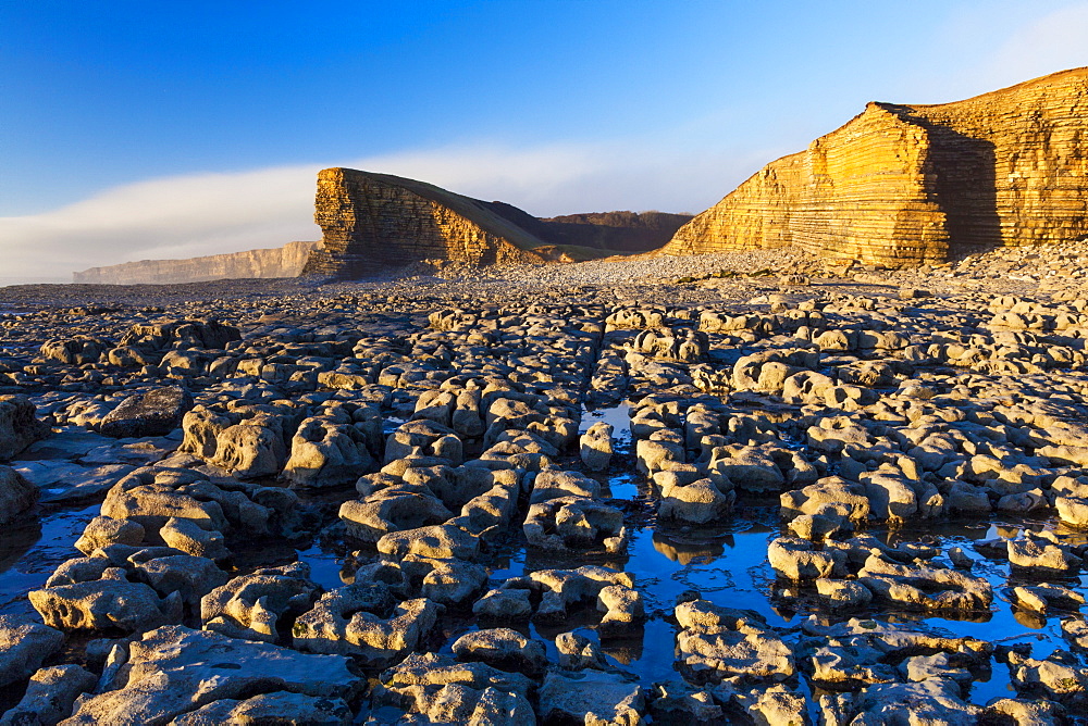 Nash Point, Glamorgan Heritage Coast, Wales, United Kingdom, Europe